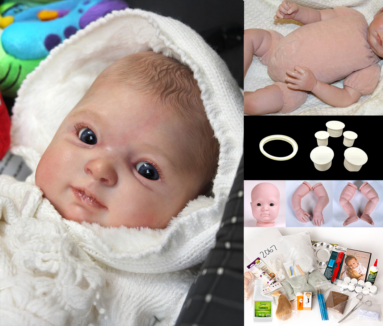 Kimber (19" Reborn Doll Kit) Complete Beginners Kit!
