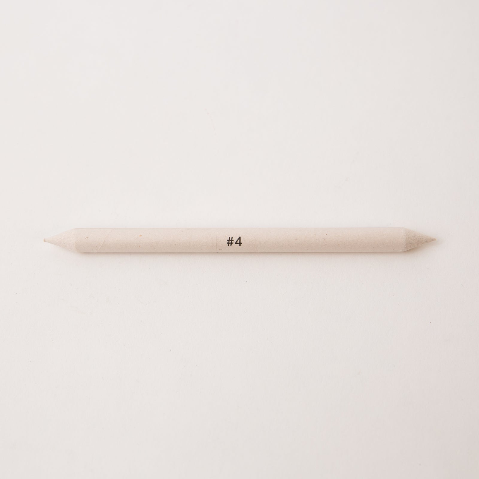 Beige #4 Blender Stick pencil with '4' on a light gray background