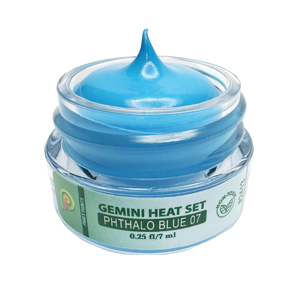 Phthalo Blue 07 - Gemini® Heat Set Paint - 7+ grams #2413