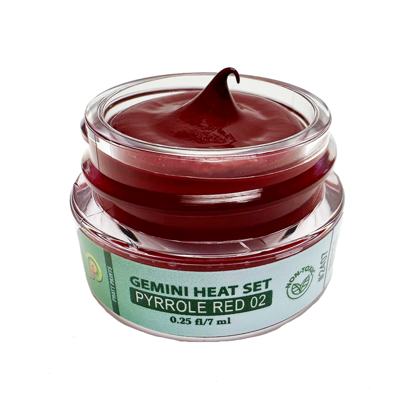 Pyrrole Red 02, Gemini Heat Set Paint, Comparable to Genesis Heat Set Paint
