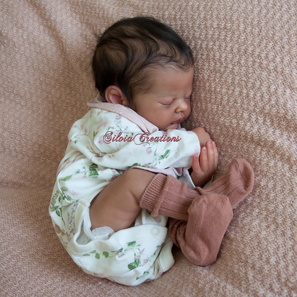 Sera Reborn Doll Kit (20") Bundled with | #8416 Body | Plugs & Neck Ring
