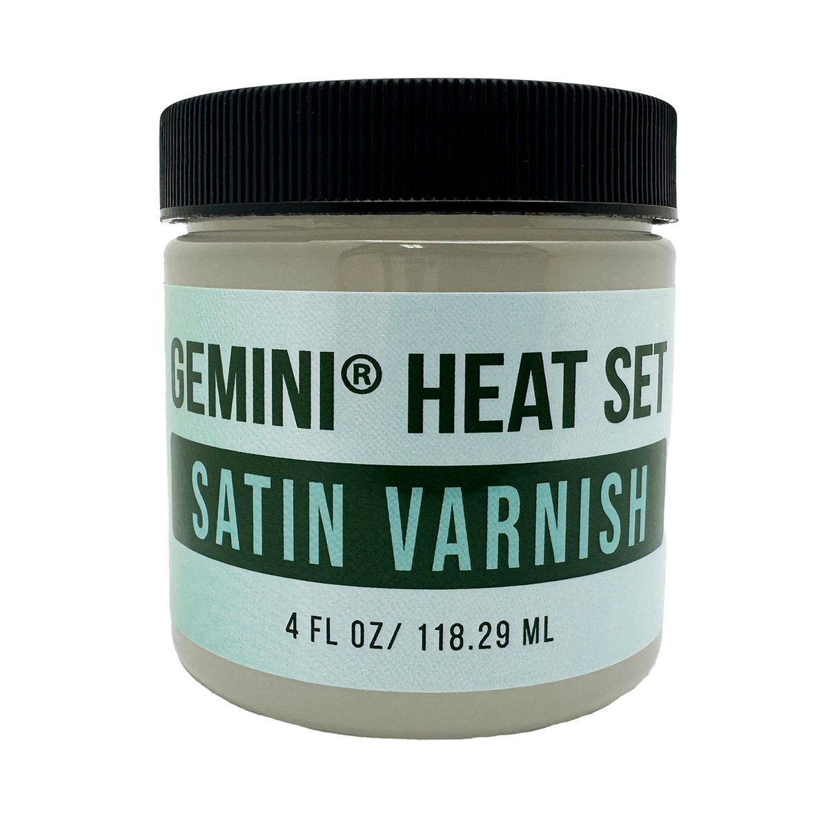 Satin Varnish - Gemini® Heat Set Paint - 4 oz - #2699