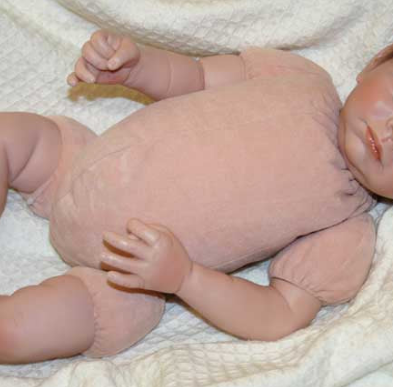 Blaze Reborn Doll Kit (19") Bundled with | #8416 Body | #2112 Eyes | Plugs & Neck Ring