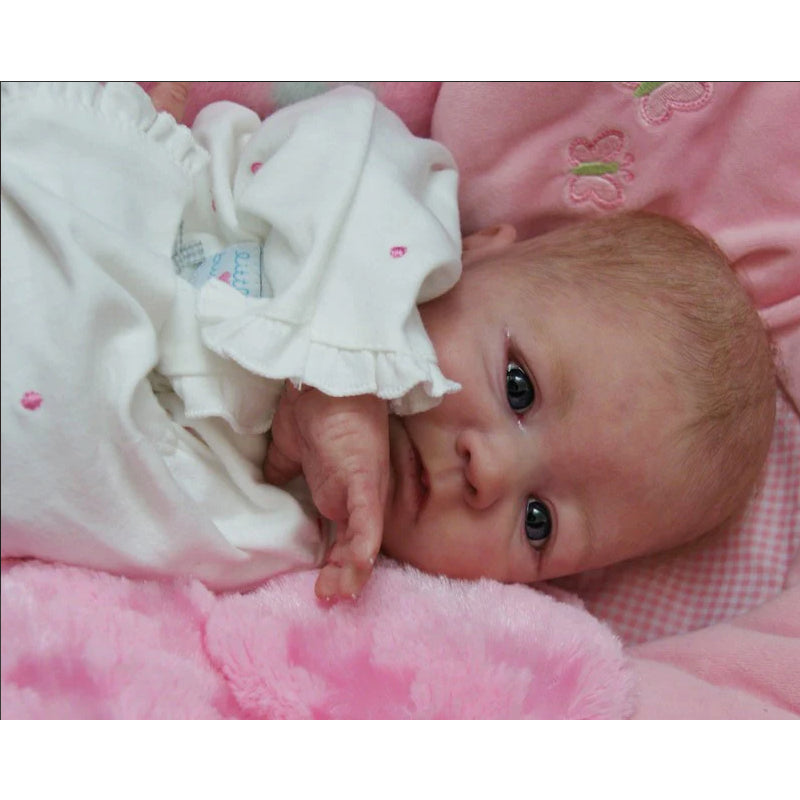 Aubrey Reborn Doll Kit (20") Bundled with | #3780 Body | #2368 Eyes | Plugs & Neck Ring