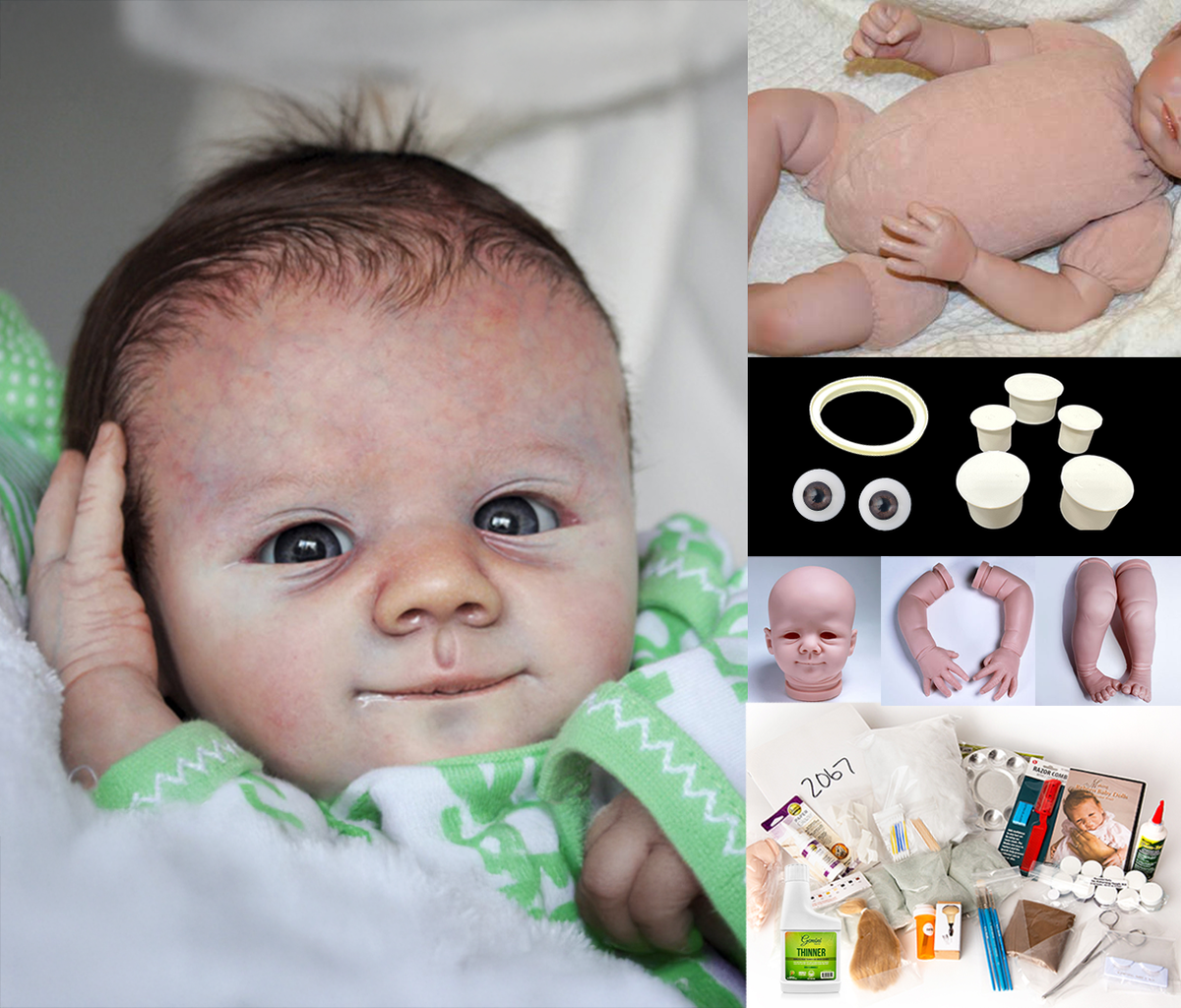 Elsie (18&quot; Reborn Doll Kit) Complete Beginners Kit!