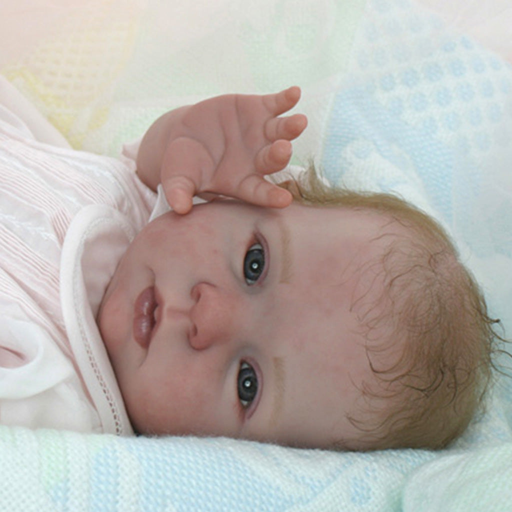 Honey Reborn Doll Kit (20") Bundled with | #5919 Body | #2112 Eyes | Plugs &amp; Neck Ring