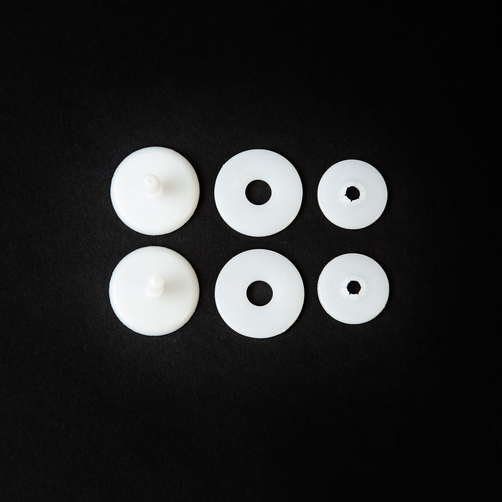 35mm WHITE JOINTS Non-Pop Joints - #1620