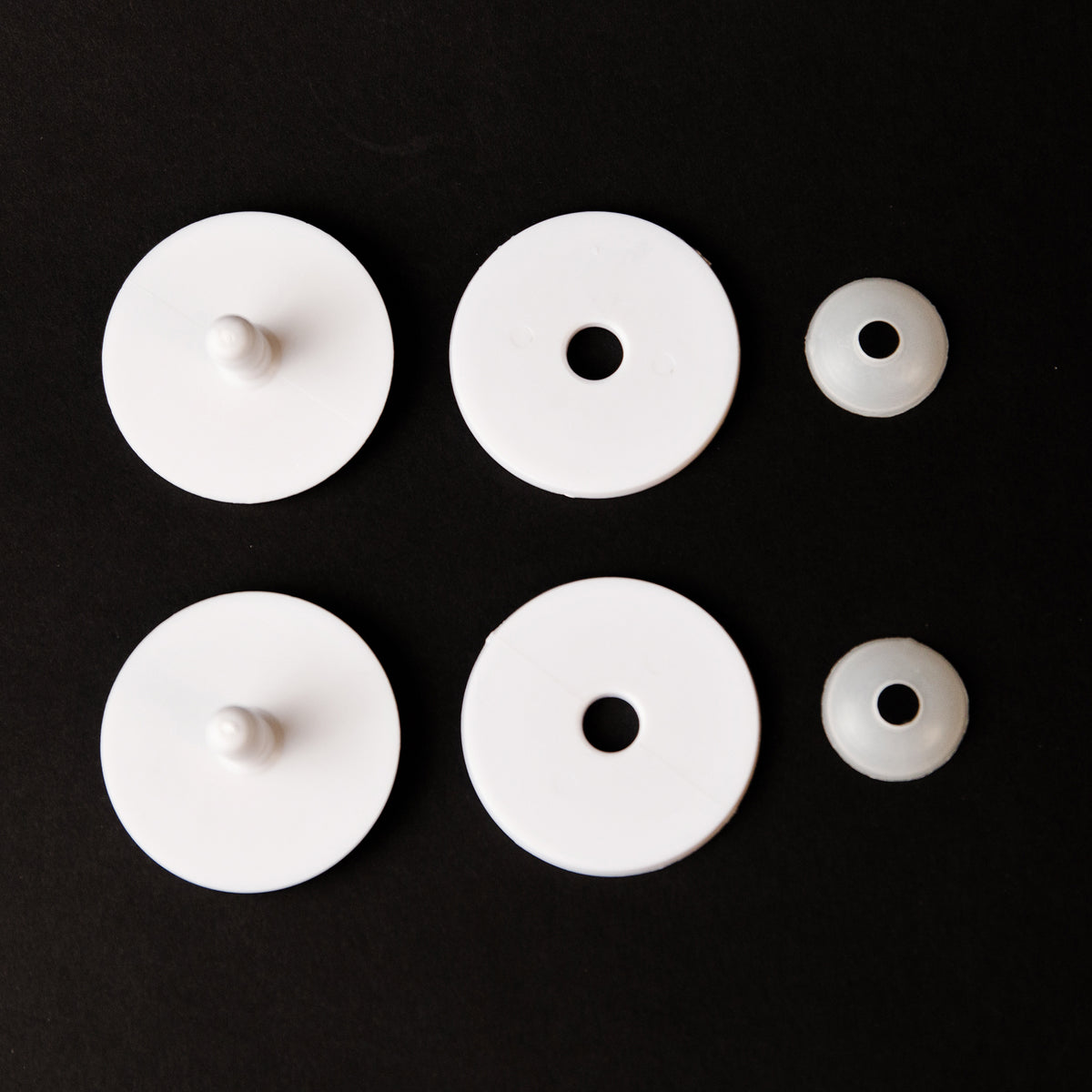 65mm WHITE JOINTS Non-Pop Joints - #3683