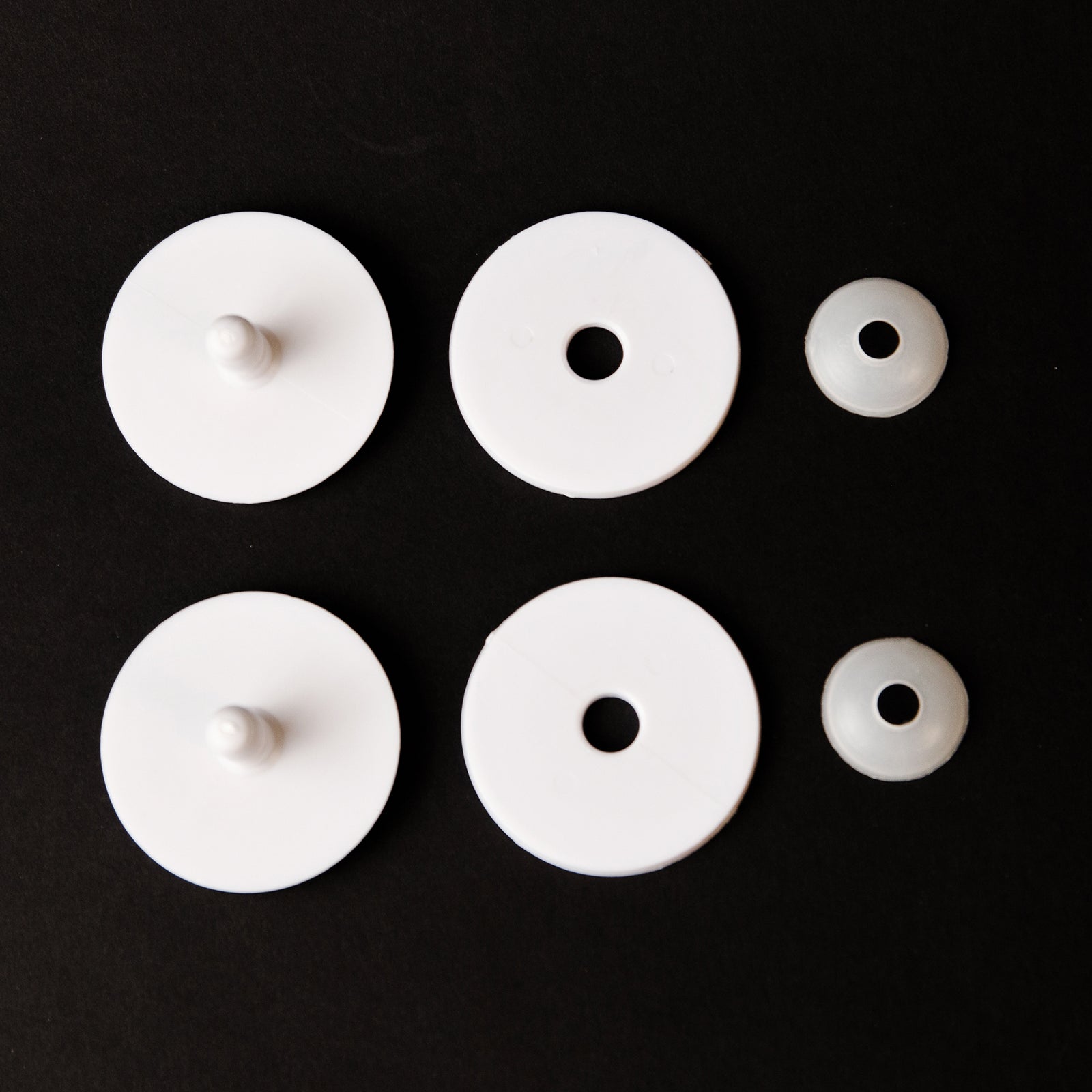 65mm WHITE JOINTS Non-Pop Joints - #3683