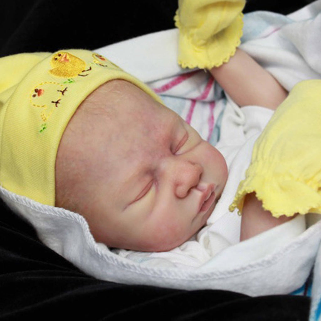 Lane Reborn Doll Kit (19") Bundled with | #8564 Body | Plugs & Neck Ring