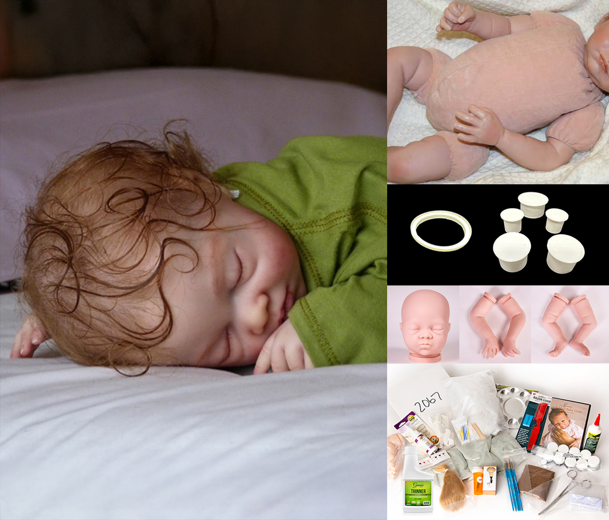 Lexi (18" Reborn Doll Kit) Complete Beginners Kit!