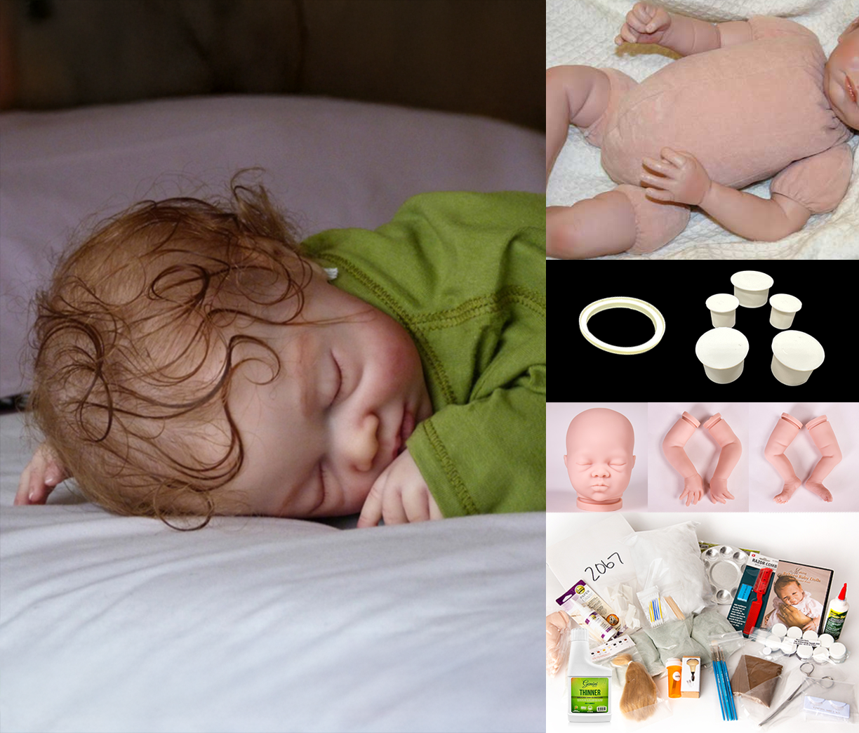 Lexi (18" Reborn Doll Kit) Complete Beginners Kit!