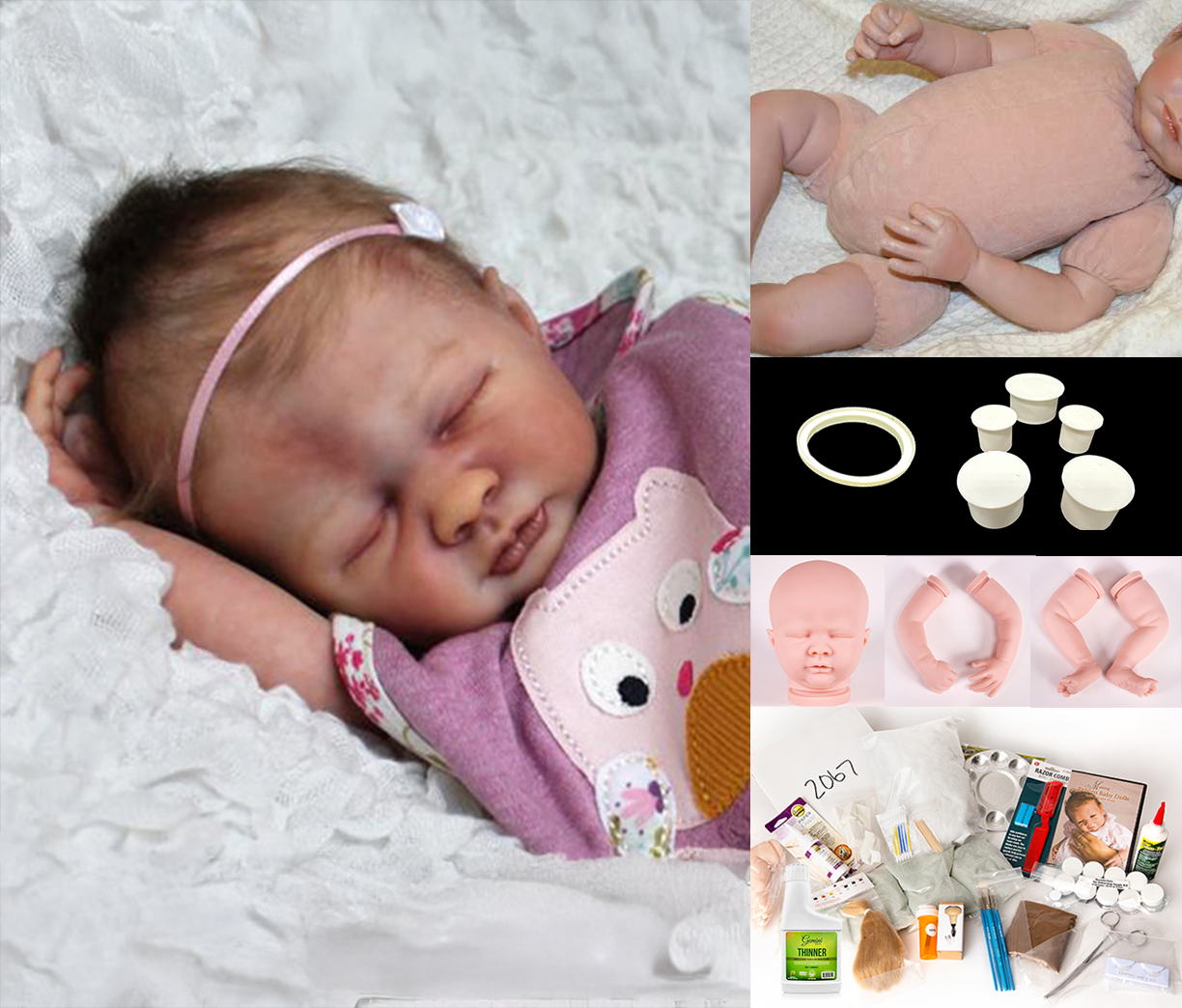 Liam (18" Reborn Doll Kit) Complete Beginners Kit!