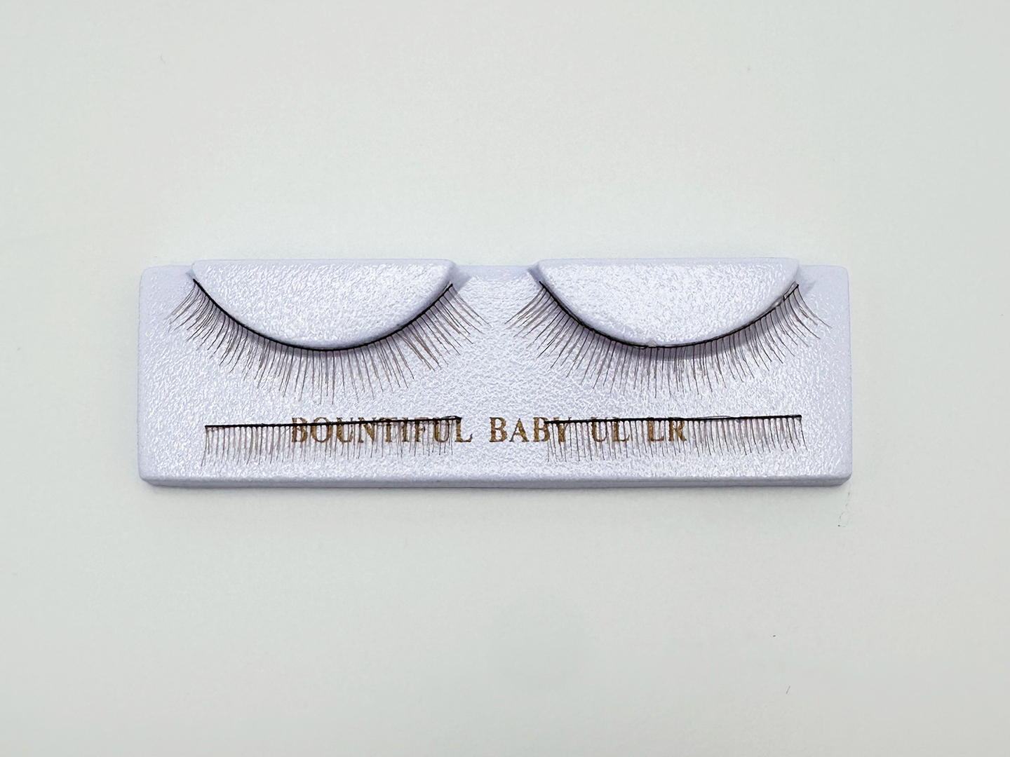 Upper and Lower Light Red Wispy Eyelashes - #2174