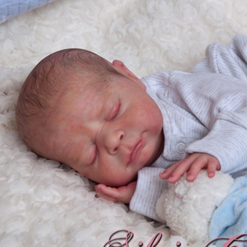 Isaac Reborn Doll Kit (19.5") Bundled with | #4160 Body | Plugs &amp; Neck Ring