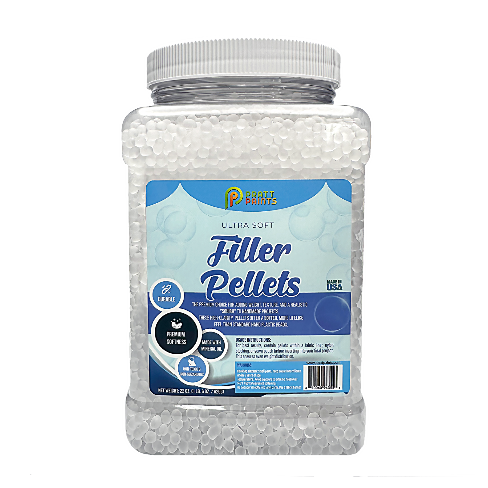 EXTRA SOFT filler Pellets! 22oz - #716