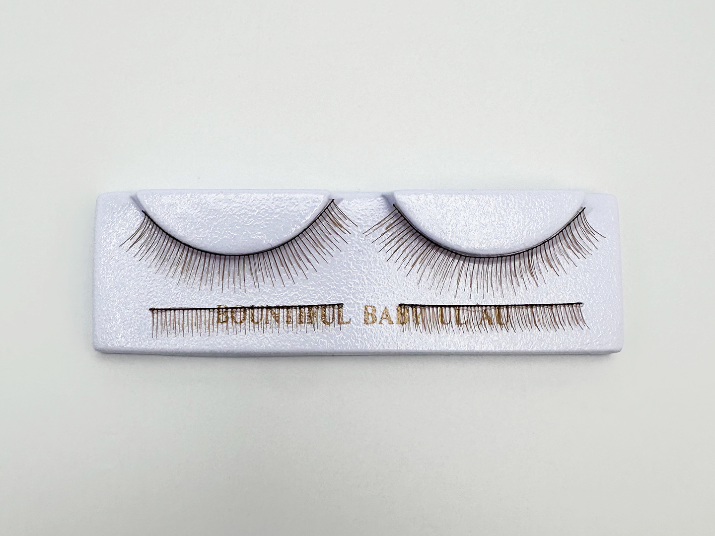 Upper and Lower Auburn Wispy Eyelashes - #2176