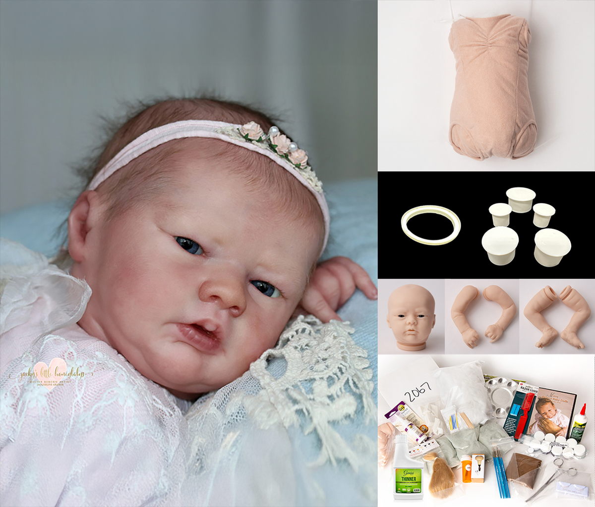 Newborn Complete Kit Wendy (18