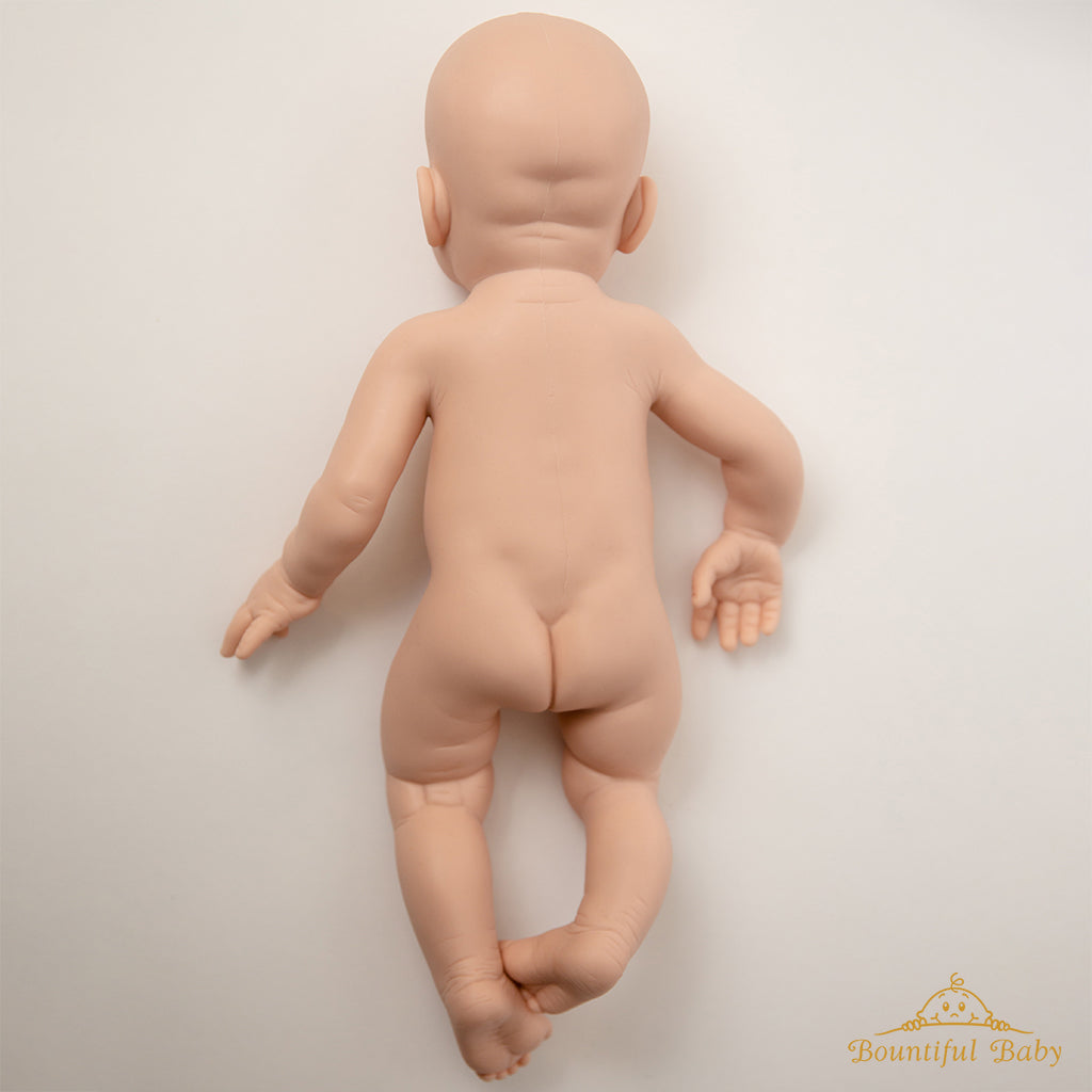 SILICONE Blinkin - Full-Body Silicone (16.5" Reborn Doll Kit) - Bountiful Baby (DP Creations LLC)