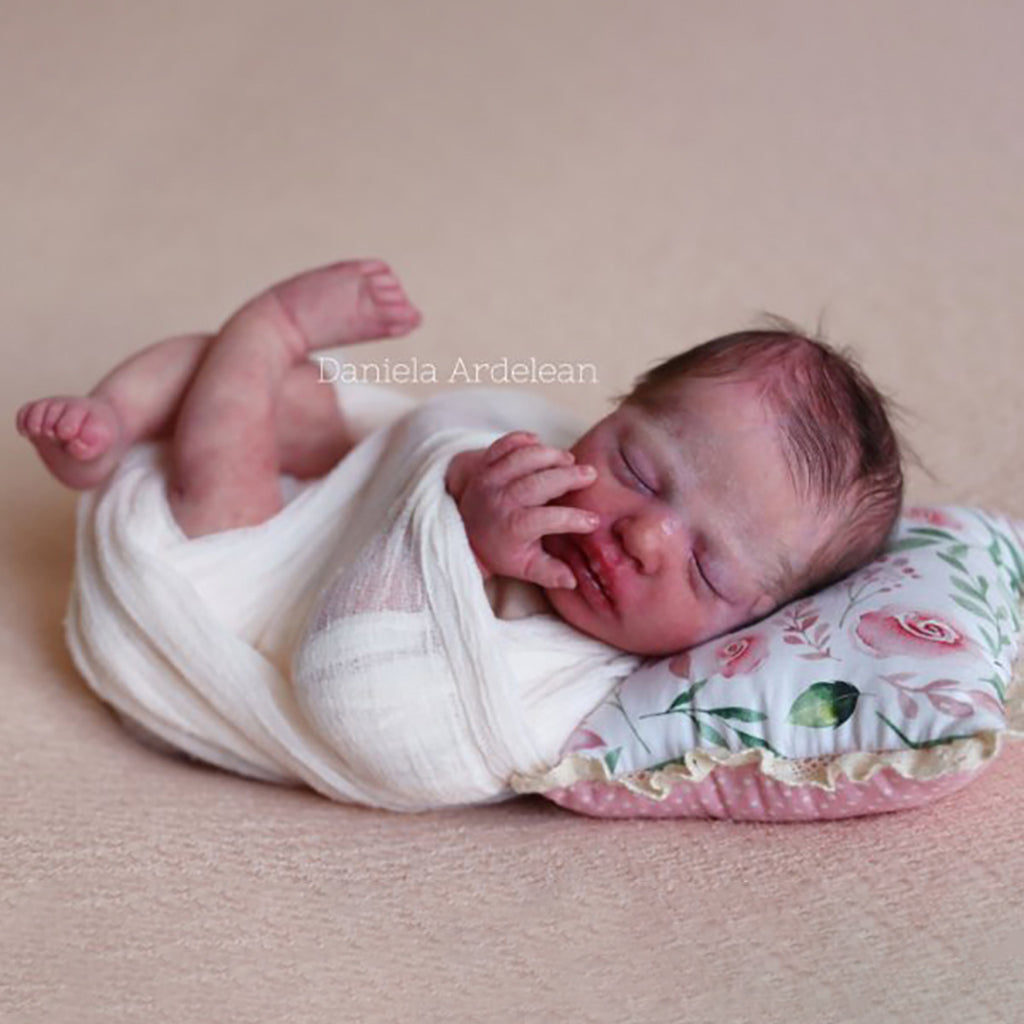 Realborn® SILICONE Claudia Sleeping (18" Reborn Doll Kit)