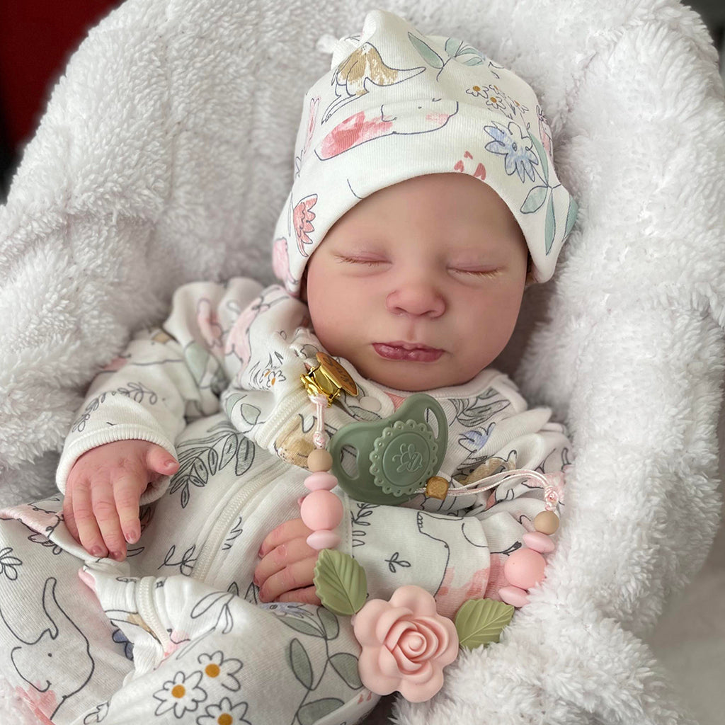 Udseende zebra Den aktuelle Realborn® SILICONE Sage Sleeping (18" Reborn Doll Kit) - Bountiful Baby (DP  Creations LLC)