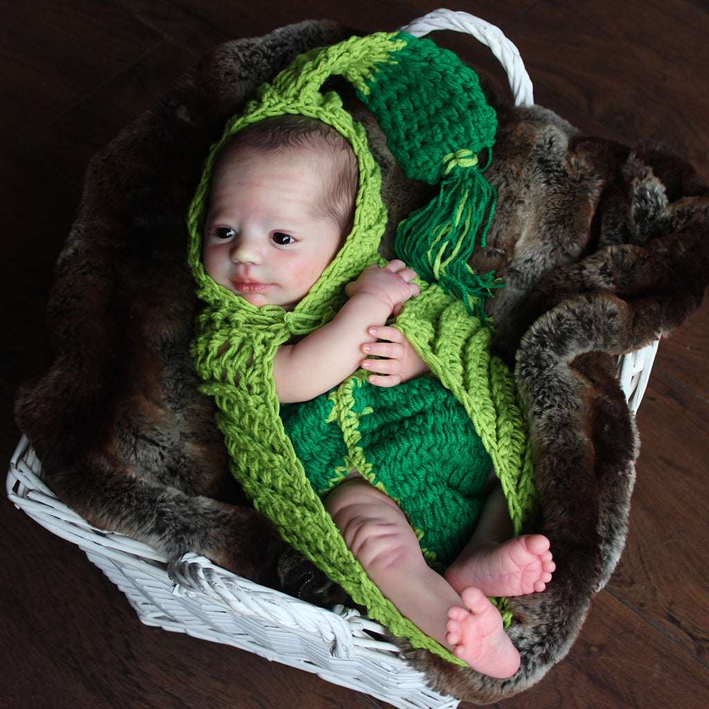 Realborn® Steven Awake (18-19" Reborn Doll Kit)