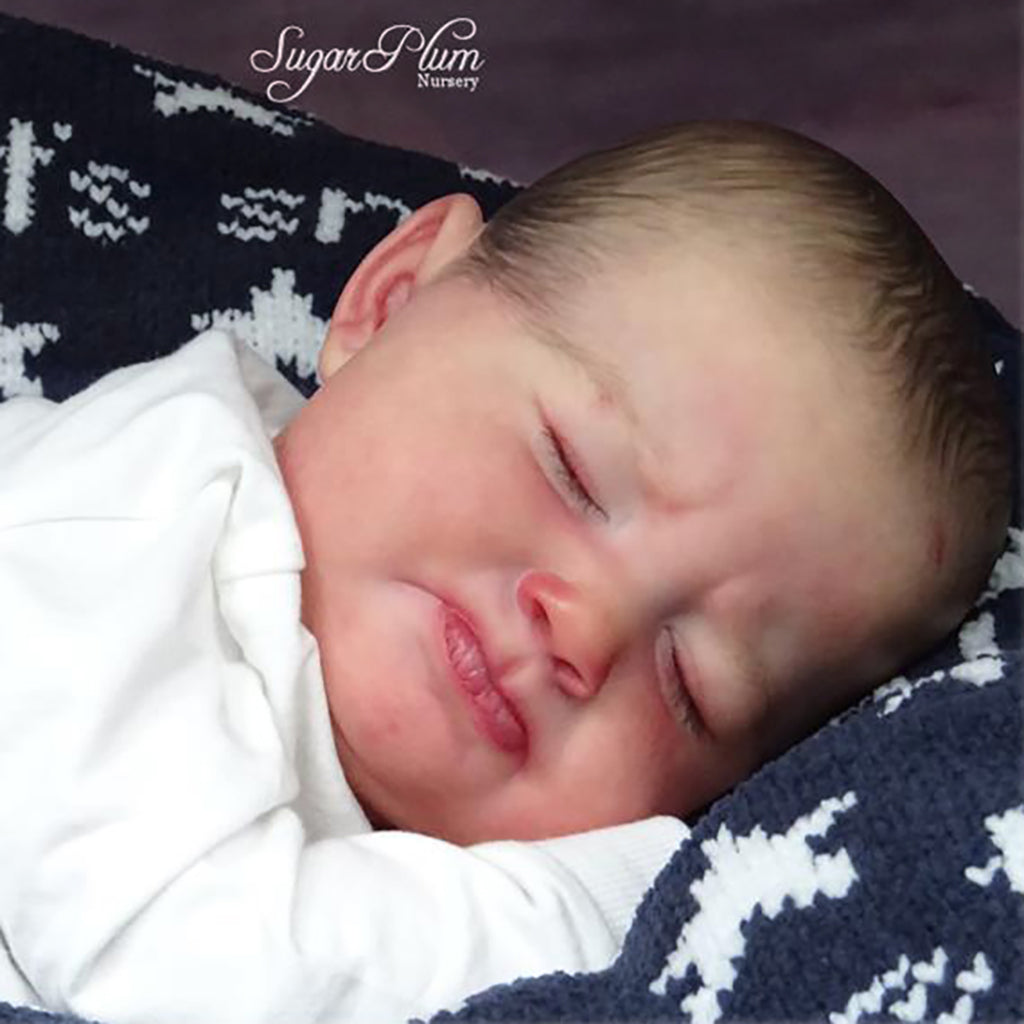 SECONDS Realborn® Grumpy Sage - 4 Month (23" Reborn Doll Kit)