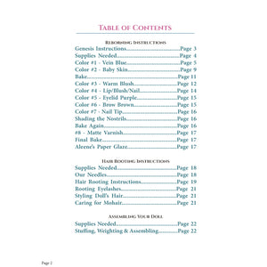 Genesis Paint-By-Number Instruction Manual (24 pgs.)- #2067