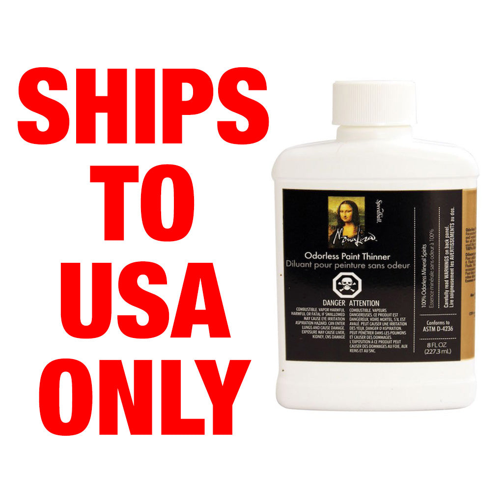 ~USA ONLY~- Mona Lisa Odorless Brush Cleaner and Thinner - #2916