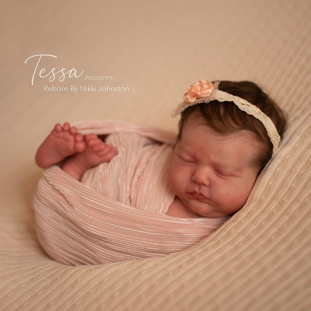 SECONDS Realborn® Tessa Sleeping (19.5" Reborn Doll Kit) - #8293
