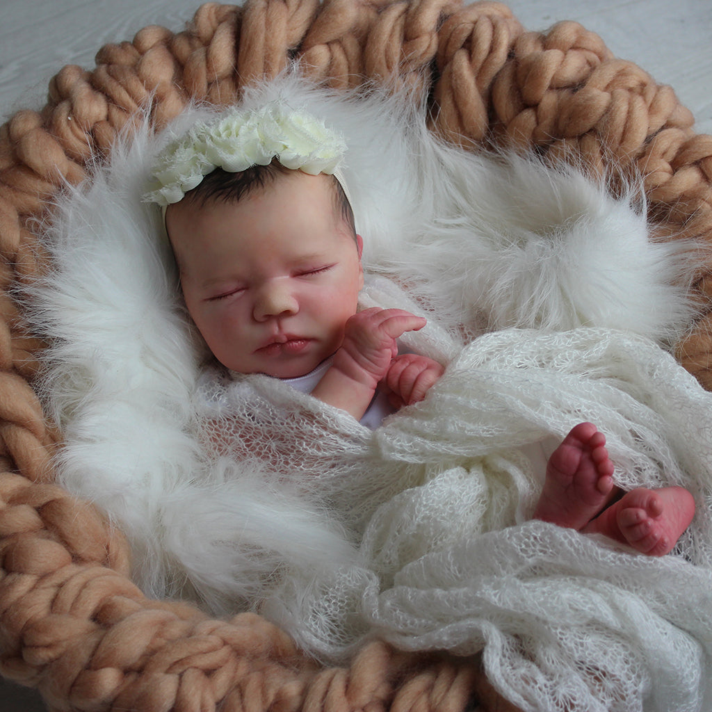 *SECONDS Realborn® Felicity Sleeping (18.75" Reborn Doll Kit) - #4943