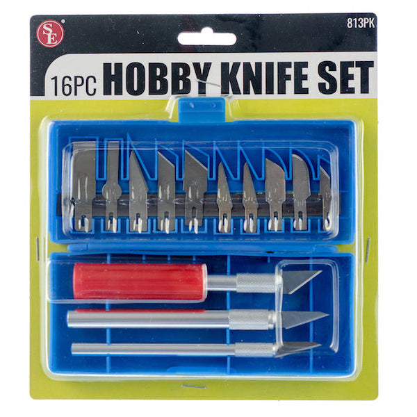 Hobby Knife 16-piece set- #4611