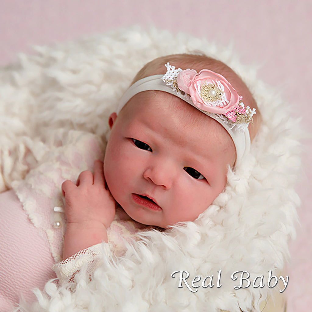 Realborn® Jennie Awake (19" Reborn Doll Kit)