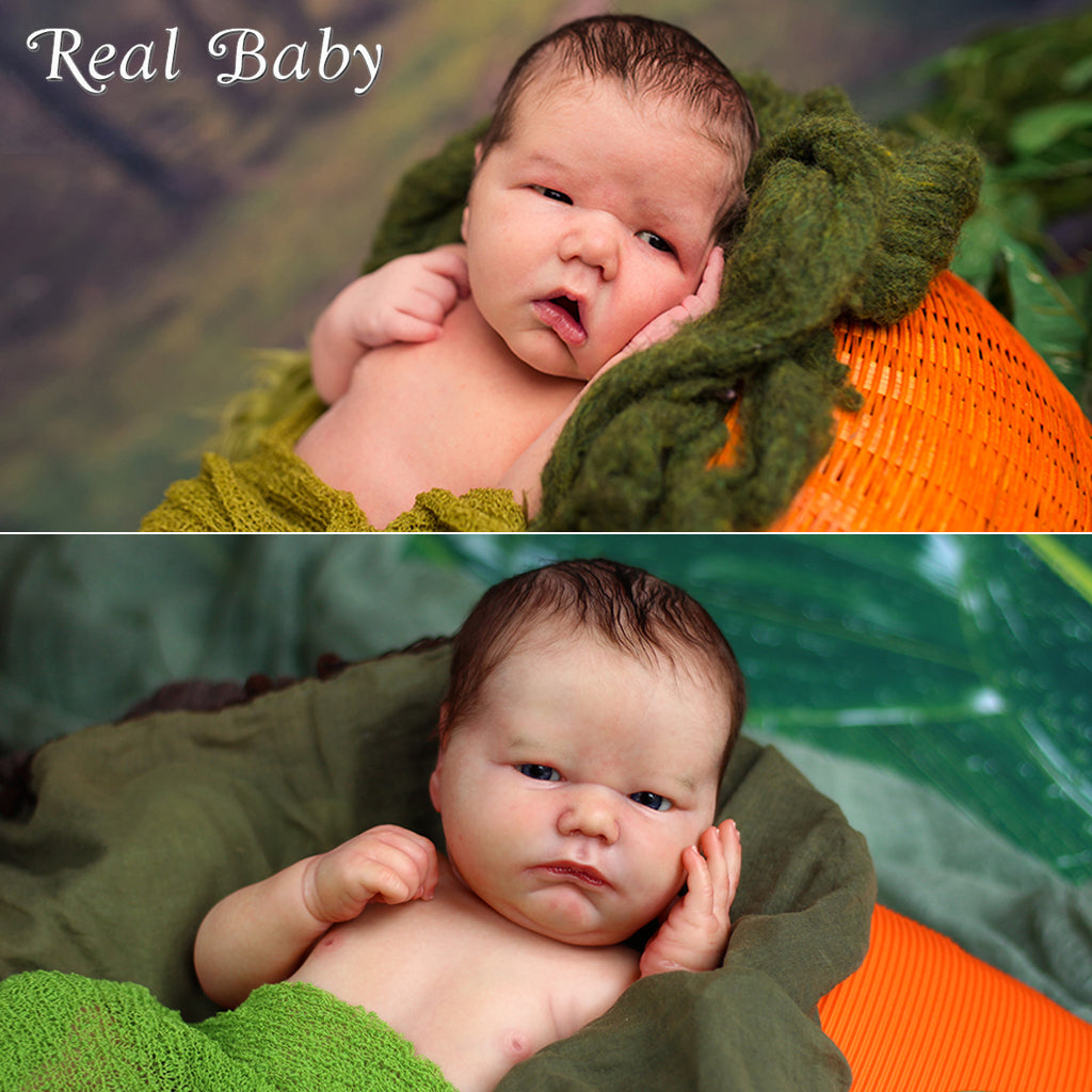 SECONDS Realborn® Landon Awake (21" Reborn Doll Kit) - #4043