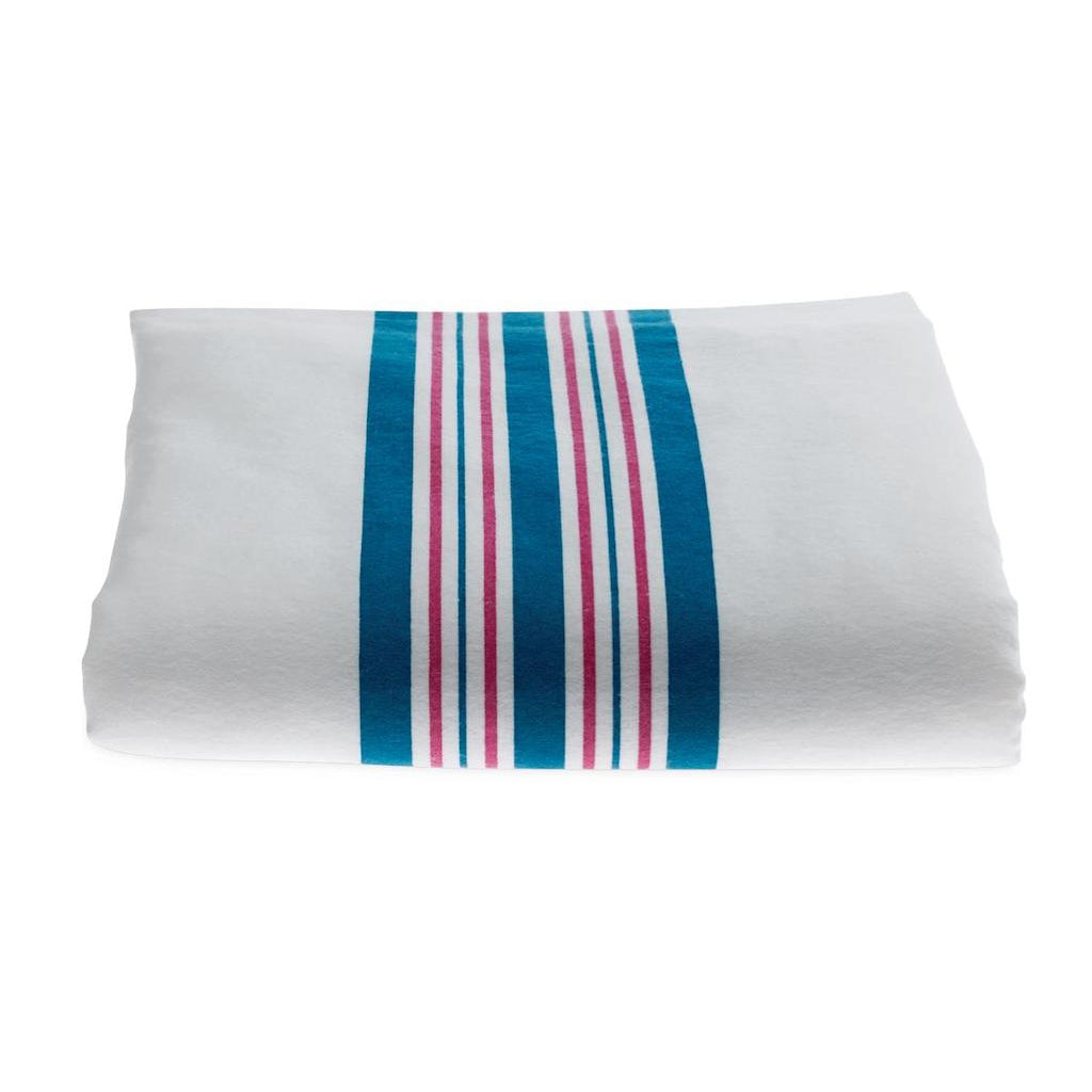 Authentic Hospital Receiving Blanket - Pink & Blue Stripe- #1581