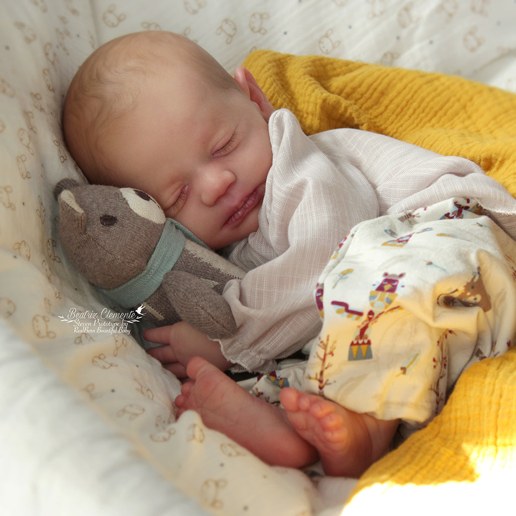 Realborn® Steven Sleeping (18.5" Reborn Doll Kit)