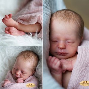 Realborn® Aspen Sleeping TWIN (18" Reborn Doll Kit)