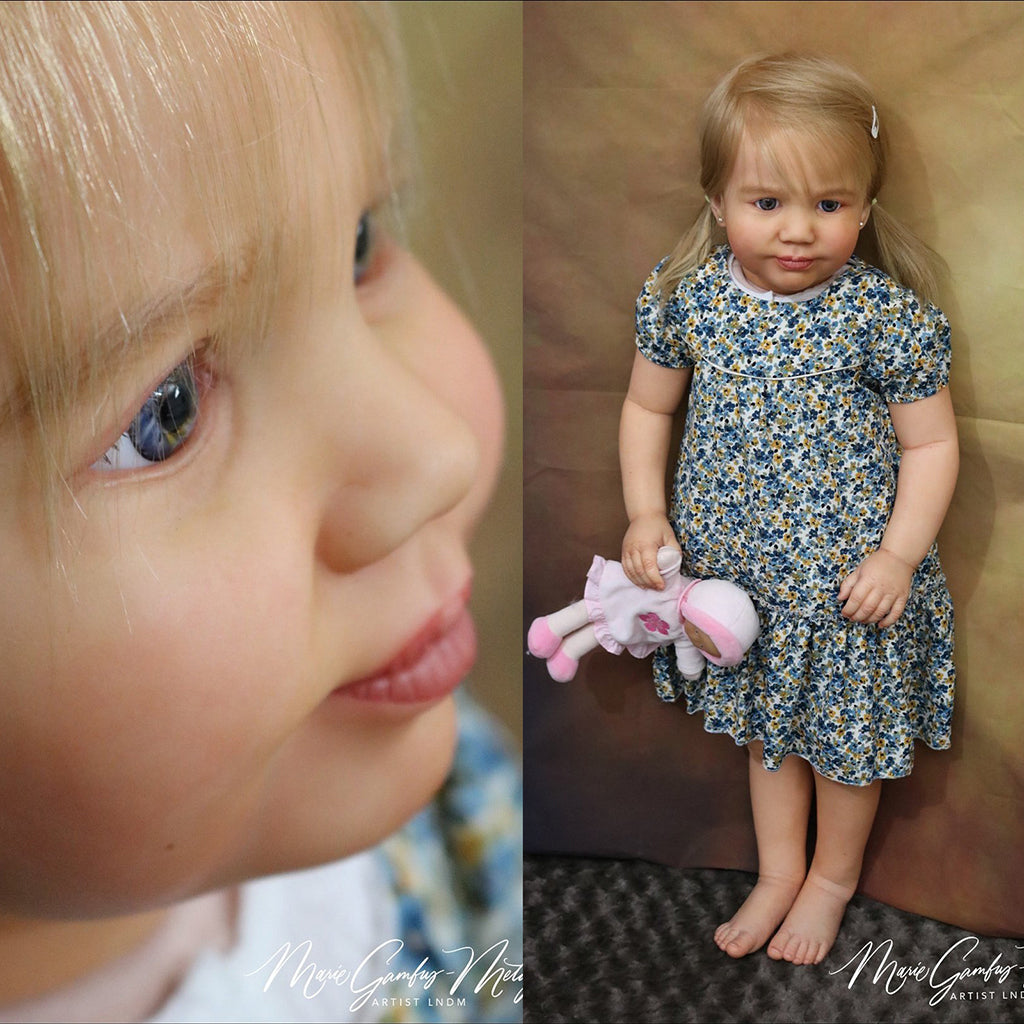 Realborn® June 3 Year Toddler (36" Reborn Doll Kit AND Body)