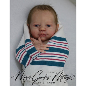 *Realborn® Steven Awake (18-19" Reborn Doll Kit)