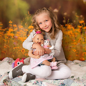 *Sweet Floral Dress Set - #7003