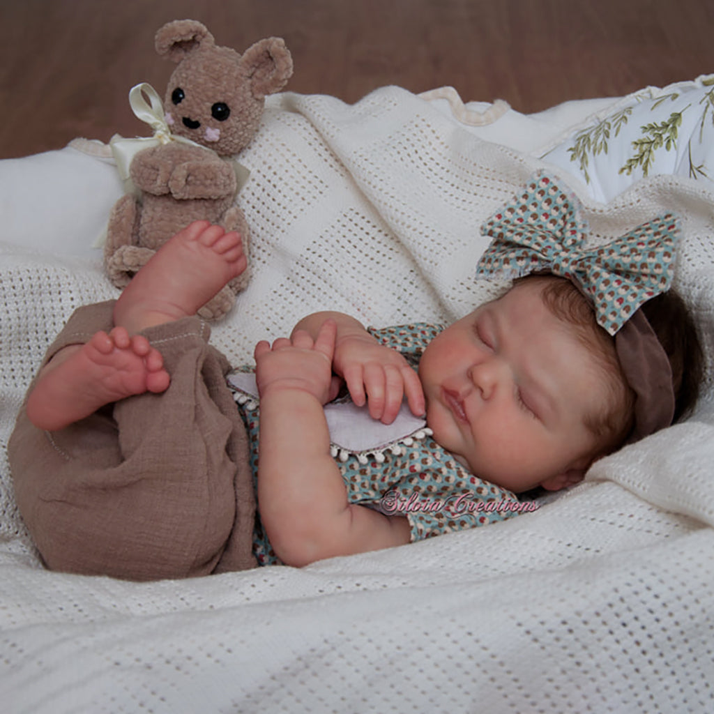 Realborn Tessa Sleeping 19.5 Reborn Doll Kit