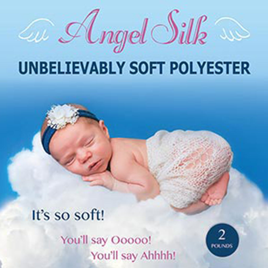 2 lb Angel Silk, Unbelievably Soft Polyester Stuffing - #5746 - Bountiful  Baby (DP Creations LLC)