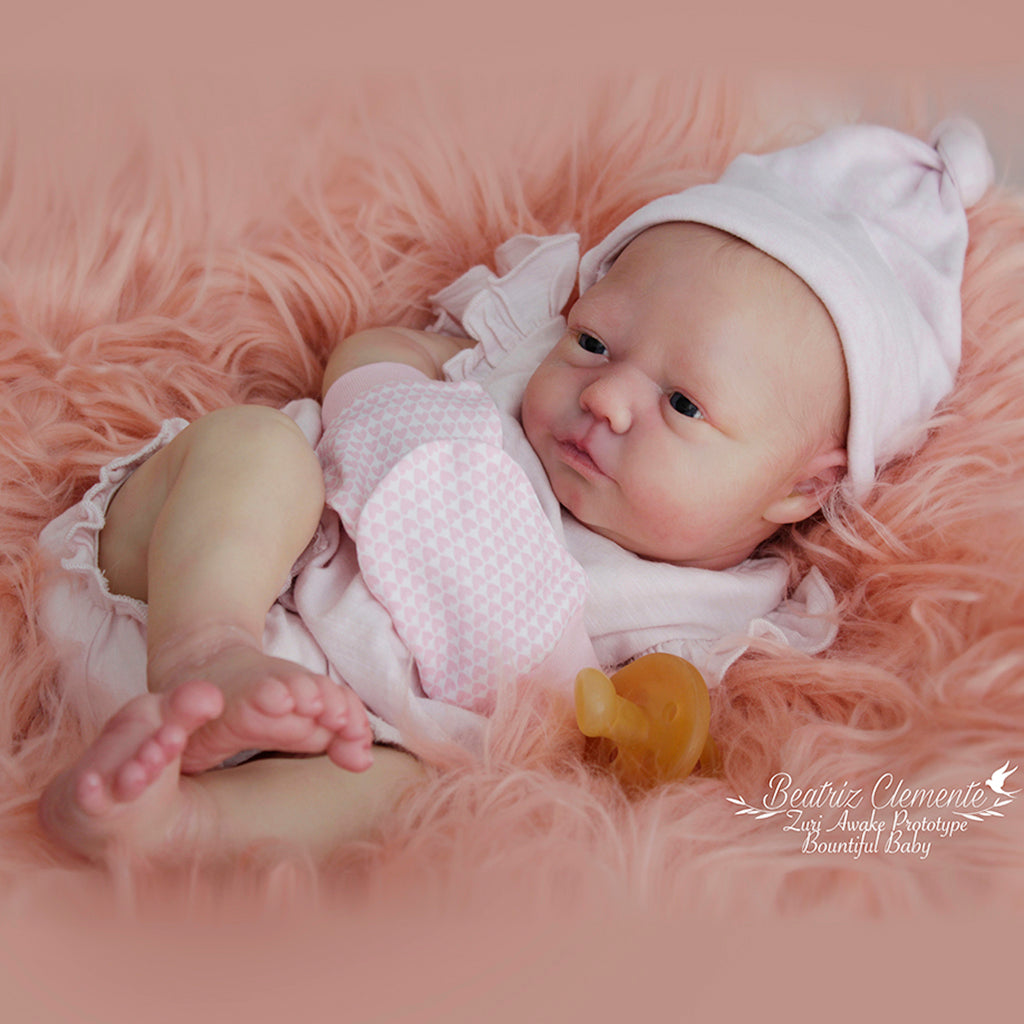 SECONDS Realborn® Zuri Awake (18" Reborn Doll Kit) - #1589