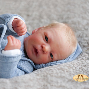 Realborn® Darren™ Awake (17.5" Reborn Doll Kit)