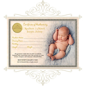 Realborn® 3 Month Joseph™ Sleeping (23" Reborn Doll Kit)