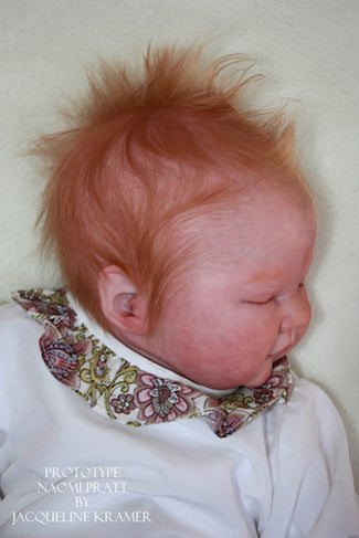 1/2 oz Premium Wavy Mohair Copper Golden - HP-Babylocks - #4025