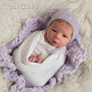 Realborn® Lavender Awake (19" Reborn Doll Kit)