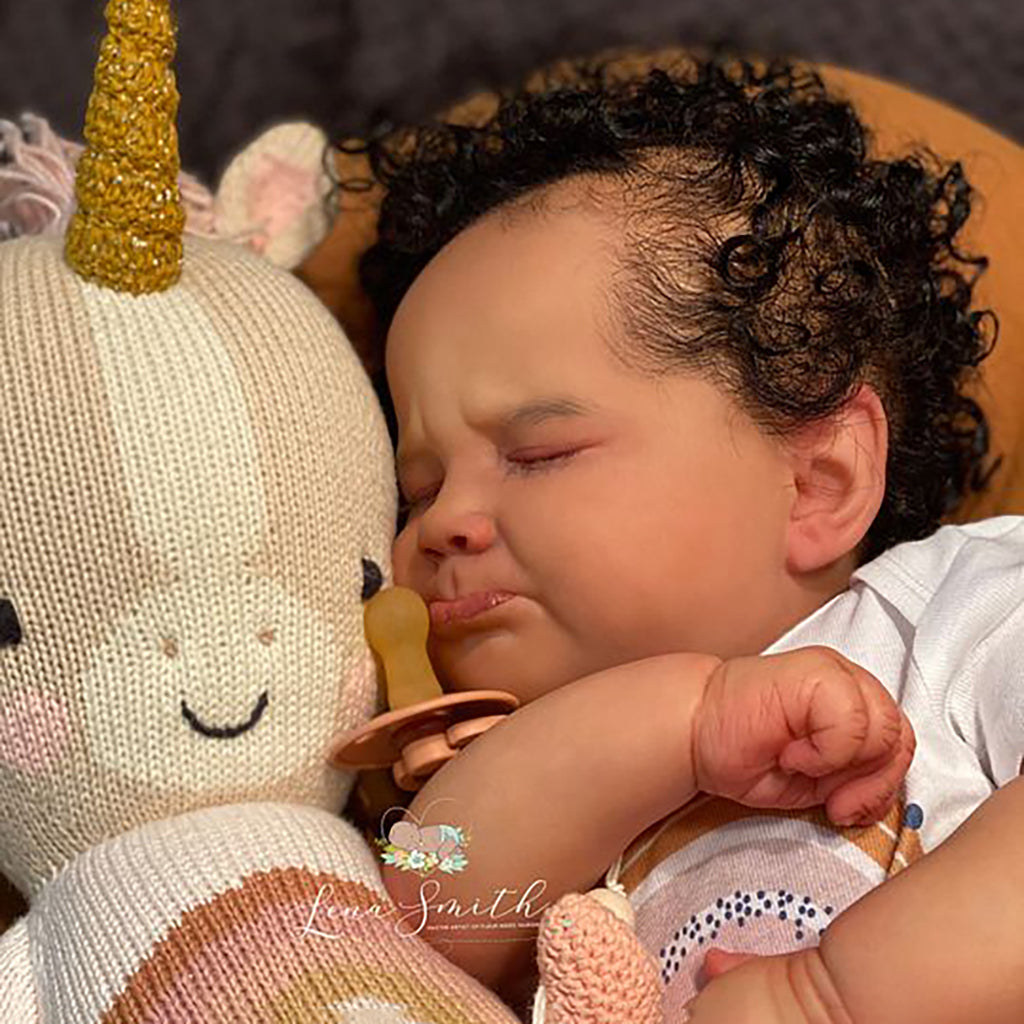 SECONDS Realborn® Grumpy Sage - 4 Month (23" Reborn Doll Kit)
