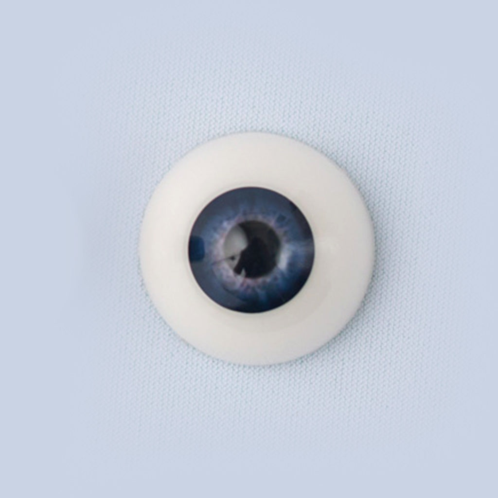 22mm Newborn Deep Blue Sky - Bountiful Baby Eyes - 1 Pair - #2366