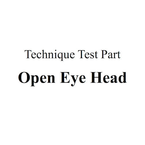 Peach HEAD (OPEN EYE) Technique Test Part- #2101